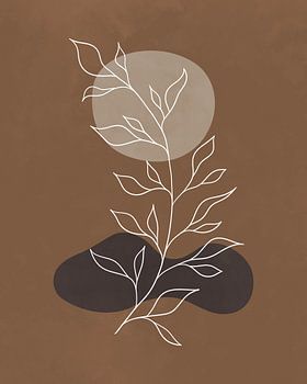 Minimalist autumn landscape 4