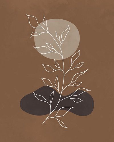 Minimalistisch herfstlandschap 4