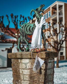 Enchanting Bergen op Zoom: Winter Magic with the Iconic Goat