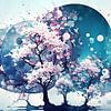 Cerisier en fleurs par Tammo Tamminga