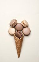 A macaroon ice cream