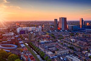 Die Skyline von Den Haag kurz vor Sonnenuntergang von gaps photography