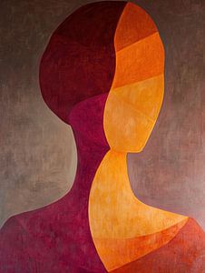 Abstract Vrouw