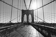 Brooklyn Bridge in Black and White by swc07 thumbnail