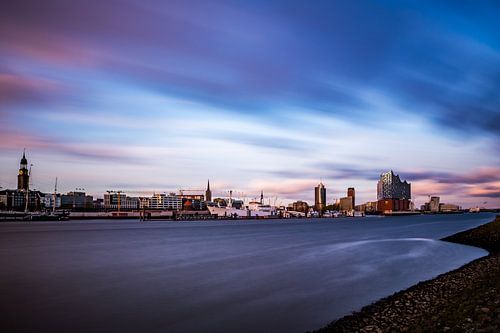 Hambourg à l'heure bleue - La Philharmonie de l'Elbe et l'Elbe