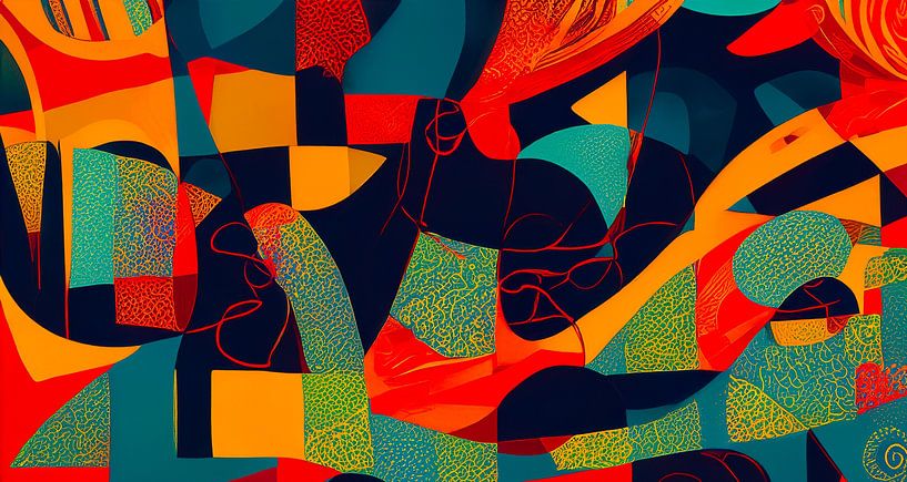 Sehr schöne Farben mit Kunst von Mustafa Kurnaz