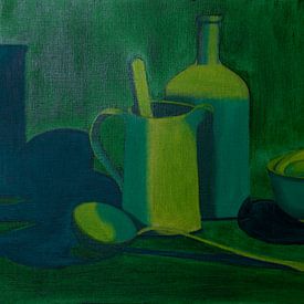 Green monochrome by Jovanitha Le Long