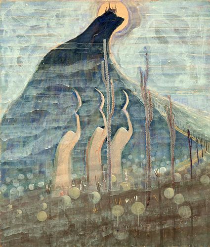Mikalojus Konstantinas Čiurlionis - Sprookje I (triptiek), 1907