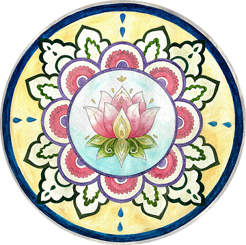 De Lotus Mandala van Sandra Steinke