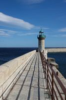 Line game Lighthouse Bastia, Corsica