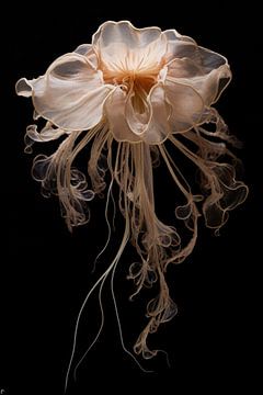 Jellyfish flower in Death Blossom by Digitale Schilderijen