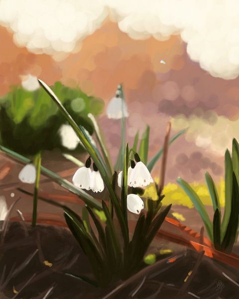 Frühlingstableau von Alyssa van Niekerk