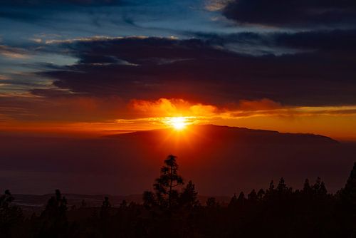 Sunset in Tenerife, Spain