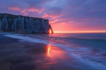 Etretat bei Sonnenuntergang von Skyfall