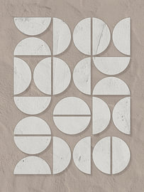 Minimalist Geometric Wall Art in the Bauhaus style by STUDIO ARTSY