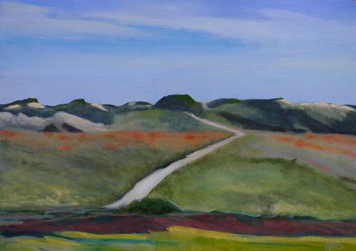 Path trough the dunes