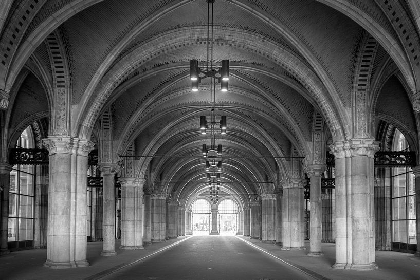 Tunnel pour bicyclettes - Rijksmuseum par Hugo Lingeman