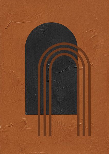 Terracotta Line No 06 by Treechild