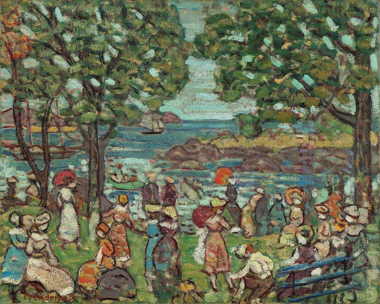 Maurice Prendergast-Salem Cove. von finemasterpiece