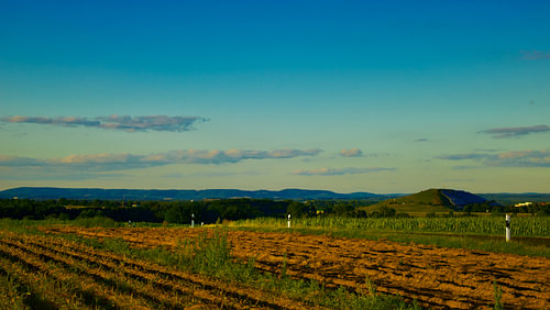 Oben auf dem Hügel