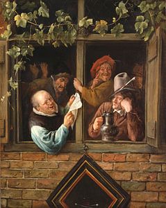 Jan Steen. Retorici bij een raam