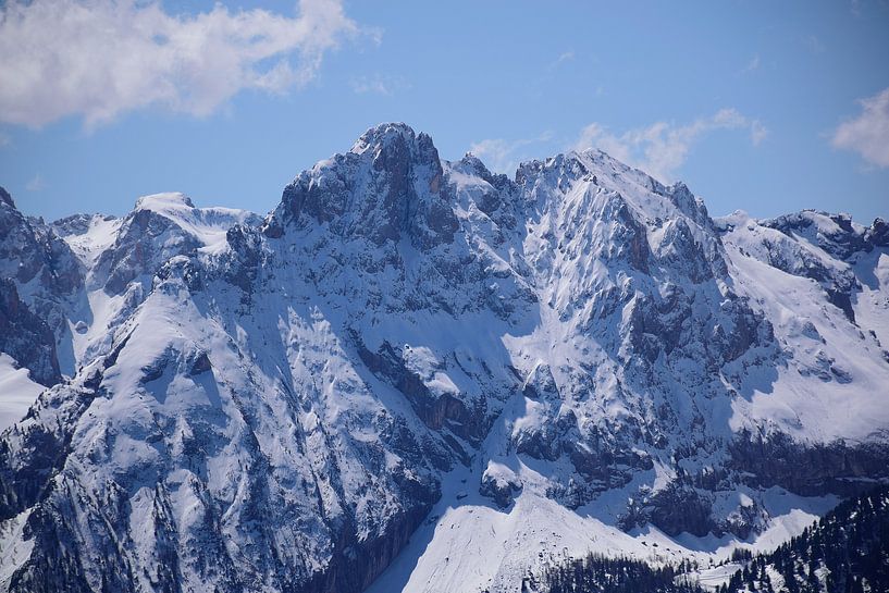 Die verschneiten Dolomiten von Frank's Awesome Travels