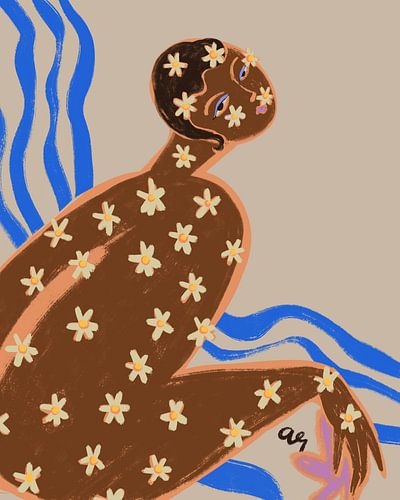 Marguerite en fleurs