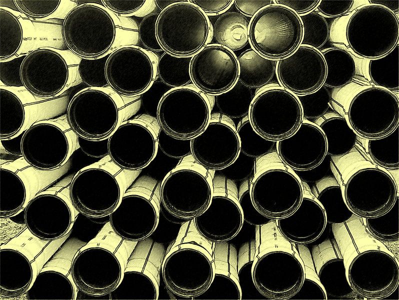 Regard dans le tube par Edgar Schermaul