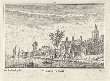 Abraham Rademaker, Ansicht von Moordrecht, 1631