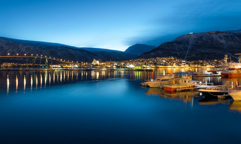Port de Tromso, Norvège par Stef Boey