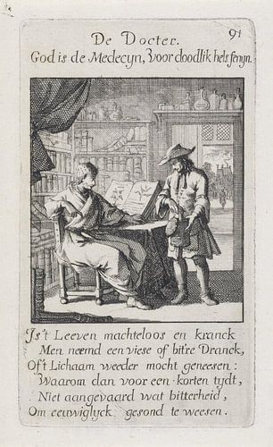 Jan Luyken, médecin, 1694