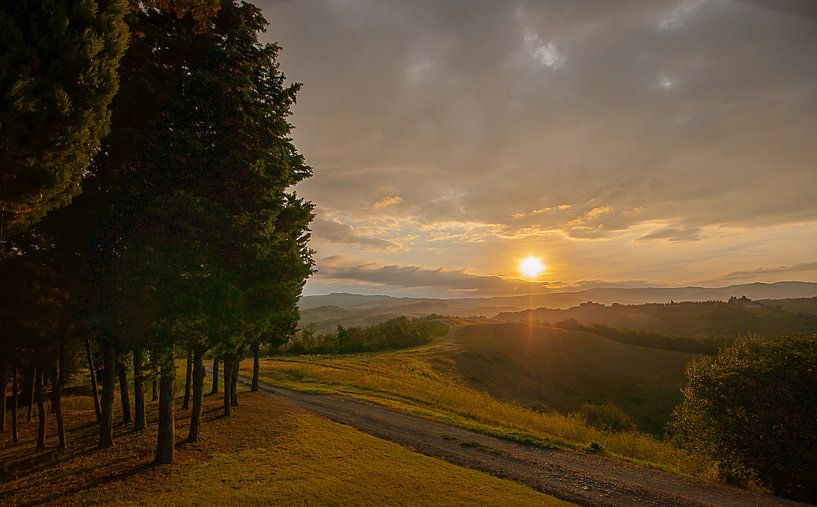 Toscaanse ochtend von Michael Echteld