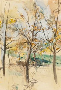 Giovanni Boldini - Bäume Im Bois De Boulogne
