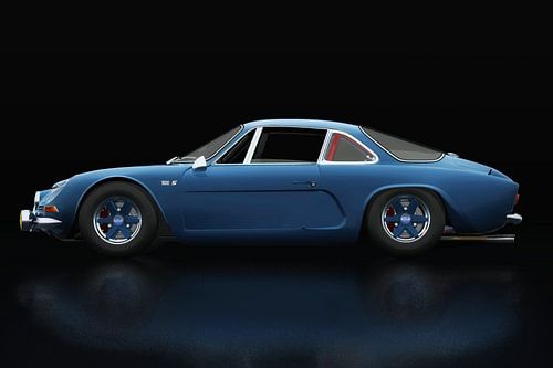 Renault Alpine Zijaanzicht