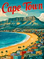 Bezaubernder Kunstdruck von Kapstadt