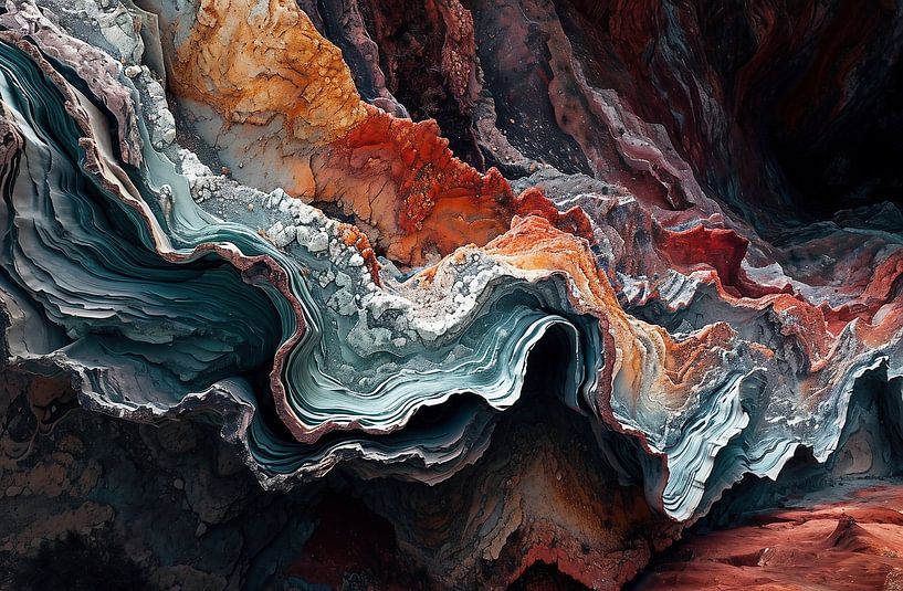 Wandern im Canyon von fernlichtsicht