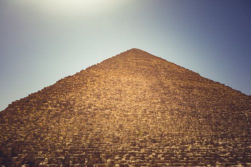 Piramides van Gizeh Foto Canvas – Egypte Wanddecoratie Acrylglas 07