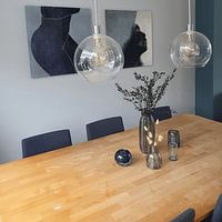 Klantfoto: Lichaamssculptuur van Roberto Moro, op aluminium