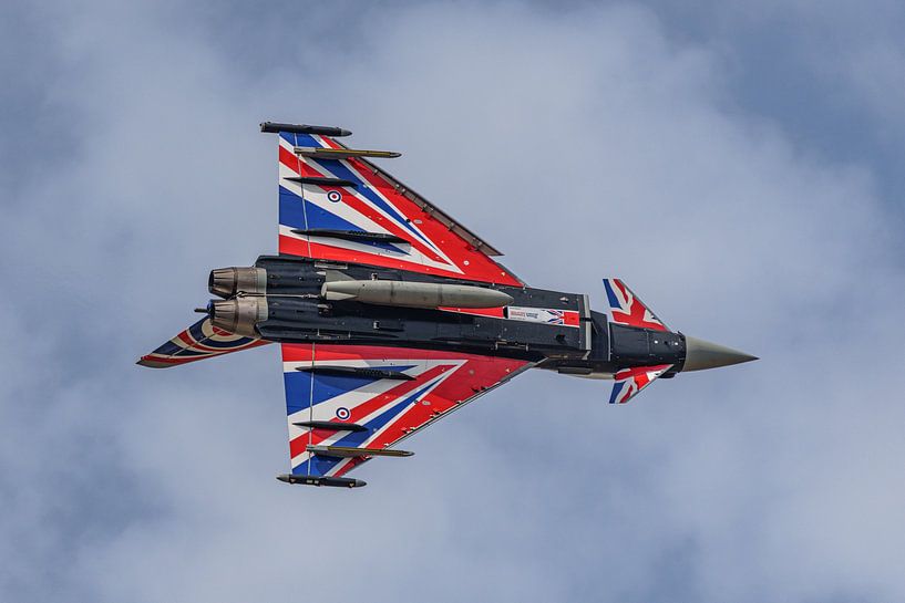 Royal Air Force Eurofighter Typhoon Solo Display 2022. by Jaap van den Berg