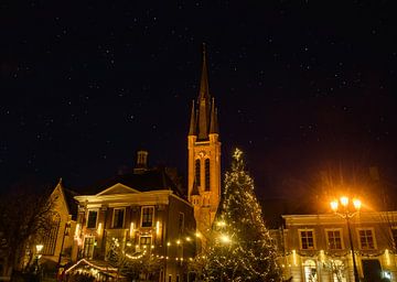 Sint-Martinuskerk in Princenhage in Breda tijdens Kerst van Chihong