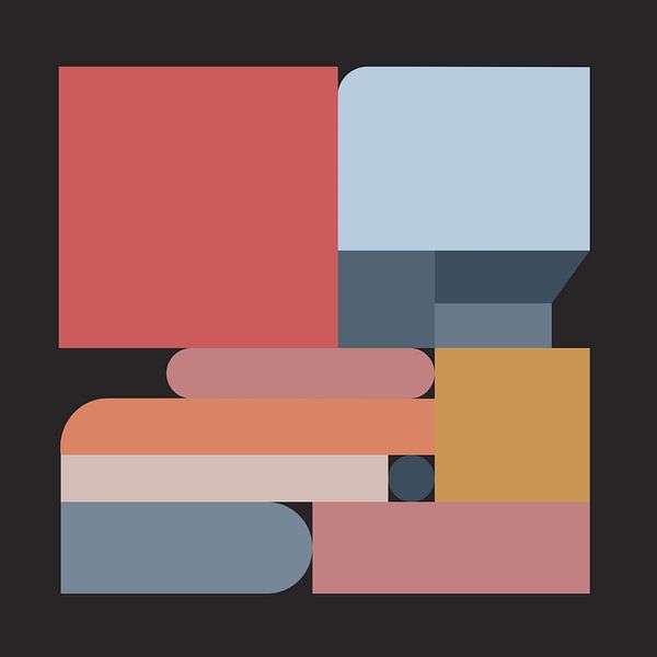 Abstract composition 656 by Angel Estevez