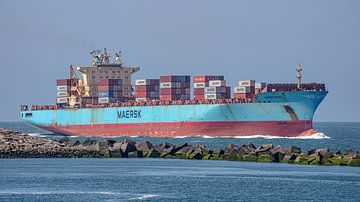 Containerschip Maersk Idaho. van Jaap van den Berg