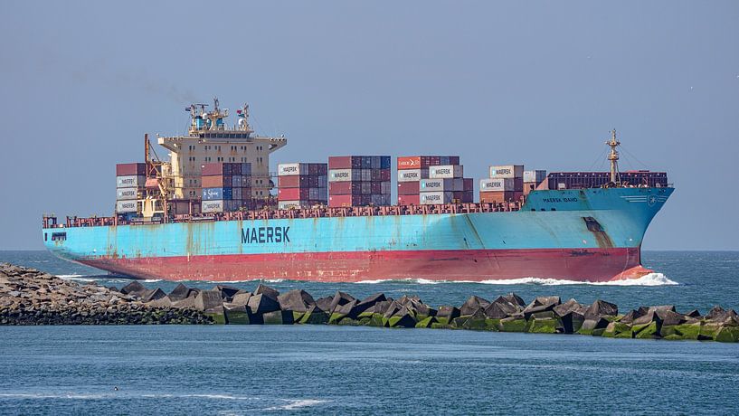Porte-conteneurs Maersk Idaho. par Jaap van den Berg