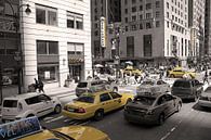 Yellow Cabs of New York van Adriana Zoon thumbnail