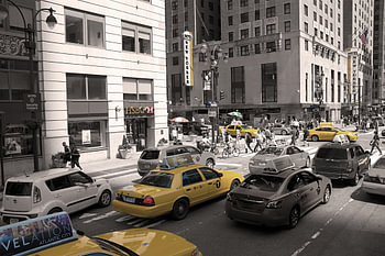 Gelbe Taxis von New York