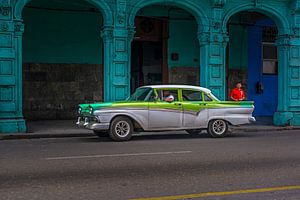 Vintage Klassiker in Habana Vieja, Havannas Altstadt von Christian Schmidt