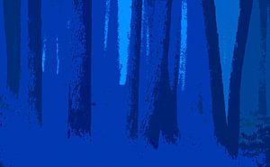 Blauwe Bomen von Ronald Wilfred Jansen
