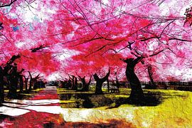 Japanese Garden by The Art of Mark Fischer