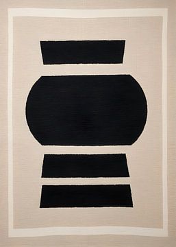 TW living - JAPANDI HANNA - abstract black TWO