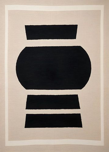 TW living - JAPANDI HANNA - abstract black TWO